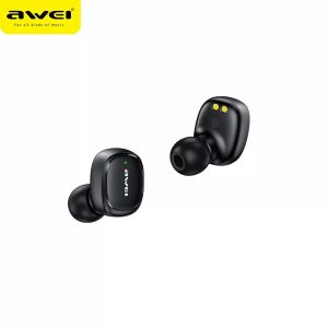 [AWEI Original] Earbuds Deep Bass HD TWS Wireless Bluetooth 5.1 For Sports Gaming Music Smart Sports In ear Earphones HIFI Sound T13 Pro