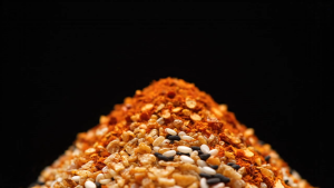 SPICY ENOUGH BIG MAD Everything Bagel Seasoning Topping Avocado Eggs Cream Cheese Salmon Salads Fried Rice Noodles Smoky Chilli 300g - 100g x 3 BOTTLES  [SEASONING WORKS]