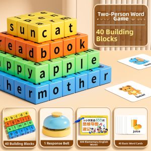 MINGZHUO | Phonics Educational Puzzle Blocks