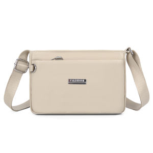 Large Capacity Women Crossbody Bag Waterproof Nylon Shoulder Bag Lightweight Adjustable Strap Fashion Messenger Handbag Travel