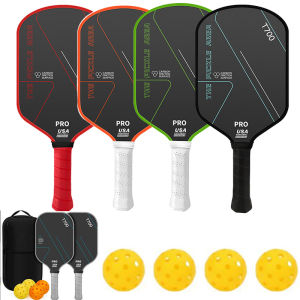 1 pc/2 pcs T700 Pickleball Paddle คาร์บอนไฟเบอร์ USAPA ได้รับการอนุมัติ Frosted Surface Pick Racquet สําหรับกีฬากลางแจ้งการแข่งขัน