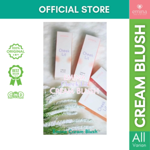 Emina Cheek Lit Cream Blush On Perona Pipi Tahan Lama Warna dan Feel Natural