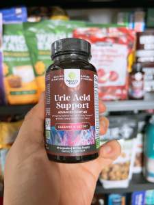 [ EXP: 2028 ] Natures Craft Uric Acid Support Advanced Complex Cleanse & Detox 60 Capsules - Made In USA.