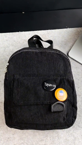 Tas Ransel Mini Corduroy Mina Tas ransel mini Wanita Tapaxco FREE 2 BROSS