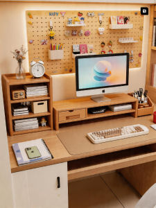 MUGG | Storage and Elevation Computer Stand with Drawer