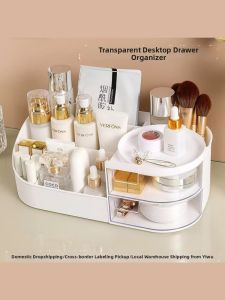 Transparent Drawer Style Makeup Organizer