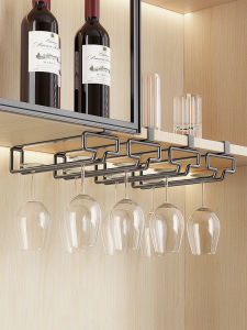 ERMO | Hanging Wine Glass Rack No-Drill Installation