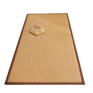 Antarctic People Summer Cool Mat Rattan Mat Summer Cool Pad Tatami Mat Ice Rattan Mat Thickened Ice Silk Mat Student Bamboo Mat