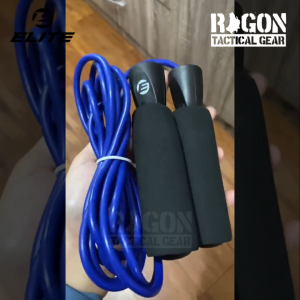 Elite 9ft Jump Rope with Foam Handles – Durable Fitness Skipping Rope for Training Workout & Cardio