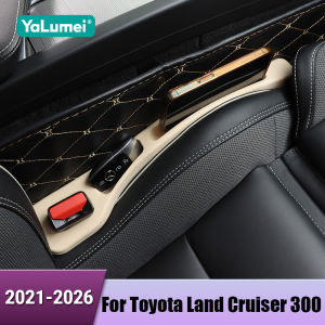 For Toyota Land Cruiser 300 LC300 2021 2022 2023 2024 2025 2026 2PCS Car Seat Gap Filler Leak Proof Strip Organizer Accessories
