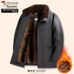 TUCANO | Thermal Insulated Detachable Inner Quilted Leather Jacket