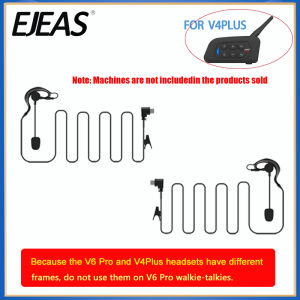 EJEAS V4C Plus Football Referee Earhook Headphone Type-C Headset Microphone Mic For Vnetphone V4C Soccer Coach Judger Interphone
