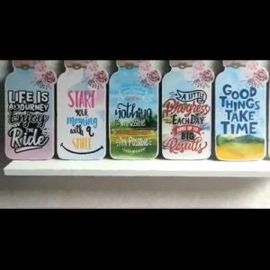 Hiasan Pajangan Dinding Walldecor Toples Shabby Flower Unik Dekorasi Pintu C186