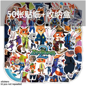 Nghệ Thuật Dán Hình Hoạt Hình Chống Thấm Nước Cho Điện Thoại Di Động Và Cốc Nước Của Bộ Phim Zootopia Mùa Hai Vỏ Điện Thoại Di Động Sáng Tạo