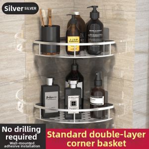 Suction Wall-Mounted Drill-Free Shelf