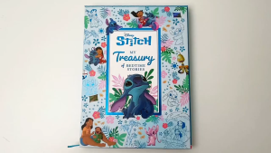 Disney Stitch Deluxe Treasury (196 Pgs) Bedtime Slipcase Story Book Collection For Kids To Read