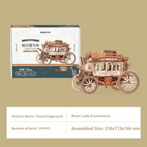 ROKR | DIY Musical Carriage Music Box