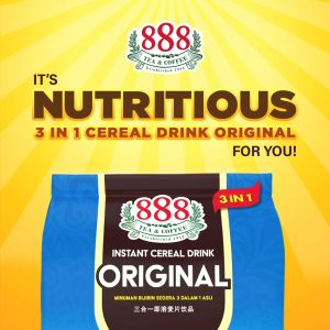 888 3 in 1 Instant Cereal - Original (28g x 15 Sachets)