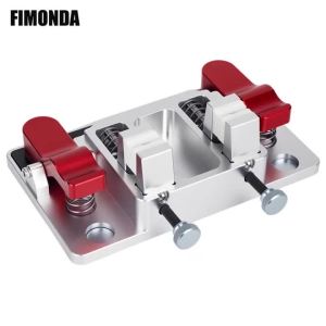 Aluminum Alloy Multi Functional Auxiliary Hand Soldering Table with Heat-resistant Fixture for LED PCB Circuit Board Repair