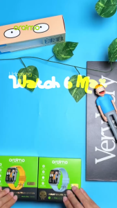 oraimo x Tahilalats Smartwatch Watch 6 Max OSW-8001N 1.83"TFT Full Touch Screen Jam Tangan Bluetooth With AI Dial 105+ Mode Olahraga Sport Waterproof IP68