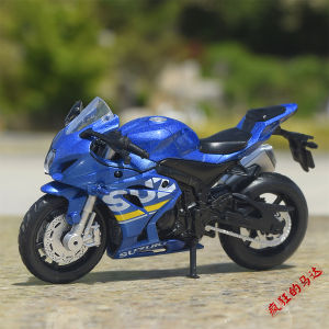 Aluminum Alloy Suzuki GSX-R1000 1/18 Scale Motorcycle Model Toy Baking Cake Decoration Gift Collectible Static Model for Ages 14+