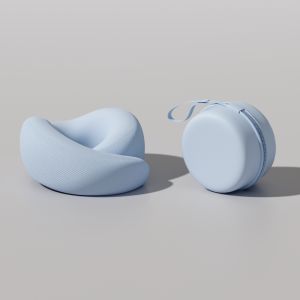 Travel Neck Pillow Memory Foam U-shaped Pillow Portable Adjustable Soft Neck Support Noon Break Sleep Pillows