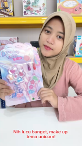 Mainan Anak BTC-0035 UNICORN MAKEUP ARTIST Mainan Makeup Dandan Eye Shadow Make Up Set Girl Mainan Anak Perempuan - Mainan Anak Laki Laki