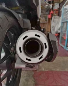 KNALPOT COPY CMS + END MUFFLER VARIO BEAT GENIO  DIJAMIN ANTI TILANG
