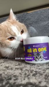 Protema Vitamin Kucing All In One 165gr untuk Kesehatan Imun Bulu Mata PencernaanNafsu Makan