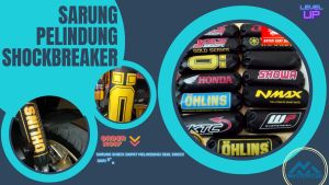sarung shock belakang cover shock belakang Showa RCB WP KTC Kytaco YSS Robot Ohlins Yamaha NMax Aerox Honda Pcx Adv Vario Mio Scoopy Beat Cover Shockbreaker