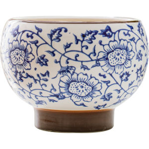 Large Size New Chinese Style Orchid Pot Blue And White Porcelain Ceramic Flower Vase Home Decorative Plant Pots for Orchids