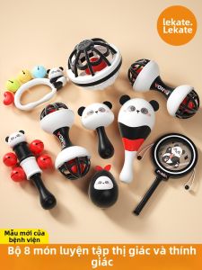 LEKATE| Infant Hearing Training Toy Rattle Balls