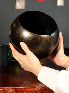 Windproof Ashtray Trendy Bar Creative Stylish Commercial Metal For Home Living Room Tea Table Ash Bucket Retro Ashtray