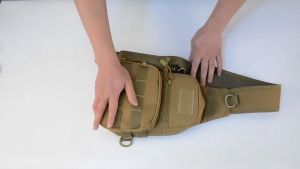 Military Tactical Shoulder Bag Men Women Hiking Backpack Oxford Outdoor Camping Fishing Molle Army Chest Crossbody Sling Bags *SG Seller*
