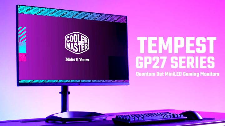 Cooler Master TEMPEST GP27Q 27'' WQHD 165HZ 1MS HDR Quantum Dot IPS ...