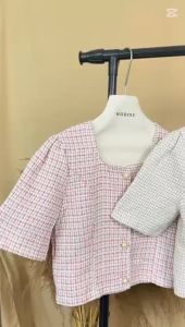 Modise Amy Tweed Shirt / Atasan Wanita