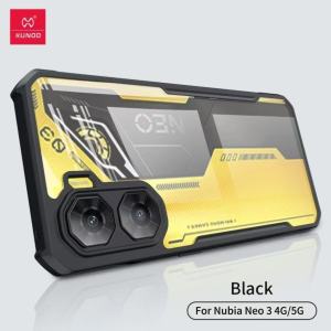 Xundd For Nubia V70 Max Nubia neo3 GT Case Nubia neo3 Shockproof ShellLens ProtectionTPU&Acrylic Back Transparent Cover