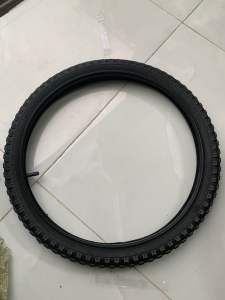 Vỏ ruột xe đạp 20x2.4 size 20inch dùng cho mọi loại xe đạp van thẳng