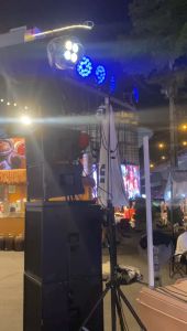 200W cob 4-Eye พื้นผิวแสงสี่ตาสปอตไลท์ PA ไฟเวทีแสงห้องประชุมเติมแสง/Blinder Light/Studio light