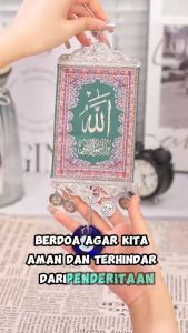 Hiasan Dinding Turki Allah Muhammad Hiasan Gantung Hiasan Dinding Motif Pintu Kabah