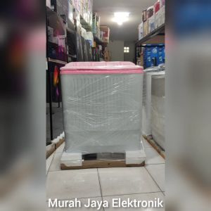 Mesin Cuci Polytron 2 Tabung 7 KG TWIN TUB PWM-7073P/B