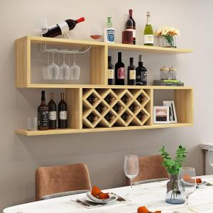 MEISITEKEKE | Wall-mounted Wine Rack Living Room Decorative Shelves
