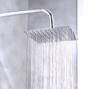 Stainless Steel 304 Shower Set With 60cm Shower pole Full Set Top Rain Shower Set