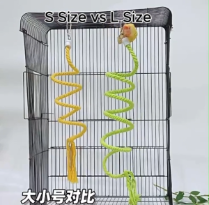 High Quality Parrot Birds Climbing Rope Multi Colors Anti Boring Anti Depression Chew Toys