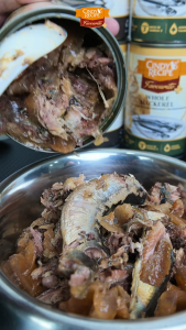 Cindys Recipe Favourite Whole Sardine Wet Cat Food 400g