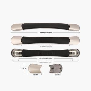 Luggage Handle Replacement Accessories Trolley Suitcase Replacement Handle Neutral Password Suitcase Suitcase Handle Repair