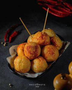 Tahu Bulat 12 Bungkus Bumbu Pedas Paket Usaha Tahu Bulat Extra Pedas Murah Sedap Gurih