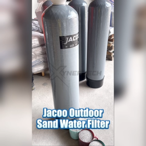 JACOO Sand Outdoor Water Filter 09" x 35" FRP 30KGS Media/ Penapis Air Bersih Rumah 7 Layer Lapisan