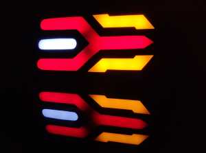 Lampu led rem variasi Mitsubishi T120ss lampu led stop T120ss vareasi  custom