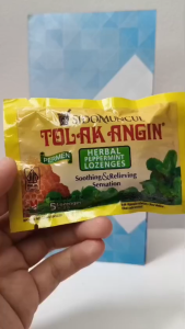 PERMEN TOLAK ANGIN Sido Muncul 15 sachet  Peppermint Lozenges